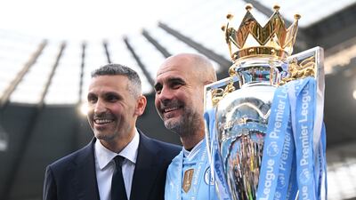 Manchester City clinched their fourth straight Premier League title to emerge as the undisputed leaders of English football. Getty Images