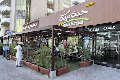 Habet Barakah restaurant was given a reprieve after being hit hard by the Covid-19 pandemic. Chris Whiteoak / The National