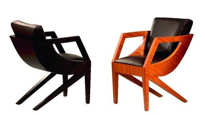 Bridge chairs. Courtesy of Interior 360