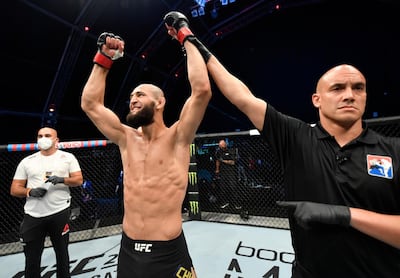 Khamzat Chimaev. Courtesy UFC