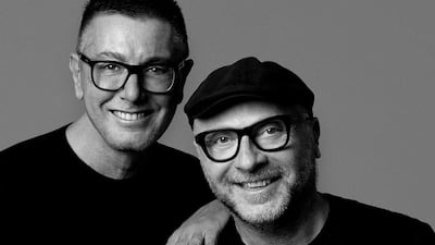 Fashion designers Stefano Gabbana, left, and Domenico Dolce. Stefano Babic
