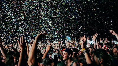 A photo of Bassnectar Concert, Penn State University by Akash Ghai for Day & Night. Courtesy Gulf Photo Plus