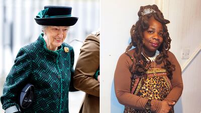 Lady Susan Hussey and Ngozi Fulani. Getty Images / PA