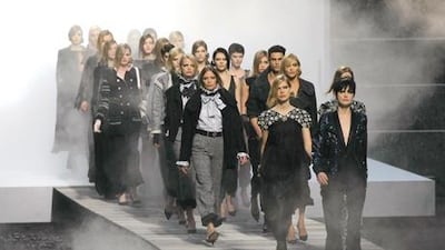 Like other designers at Paris Fashion Week, Karl Lagerfeld depended not on patterns or vibrant colours, but on black for Chanel’s autumn/winter ready-to-wear 2011/2012 collection.