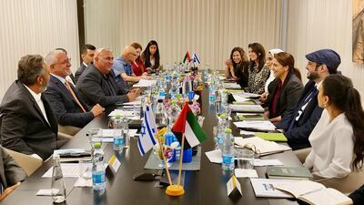 Mariam Al Mheiri, UAE Minister of State for Food Security, on the trip to Israel. Wam