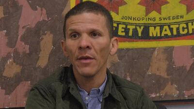 Venezuelan opposition politician Gilber Caro speaks during an interview with Reuters in Caracas, Venezuela June 12, 2018 in this still image taken from a video. Reuters