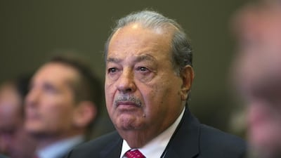 7th: Carlos Slim, $67.1bn (telecoms). Susana Gonzalez / Bloomberg News