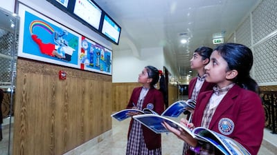 Merryland School has been rated outstanding in a new Adek report, proving children can get a great education at an affordable price. Victor Besa / The National