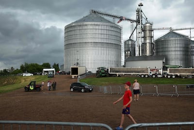 US farmers could be in line for a windfall under President Donald Trump's plans. AFP