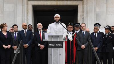 The first anniversary of the Finsbury Park terror attack was marked with a service in London on June 19. EPA