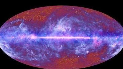 epa02525016 (FILE) An undated handout released on 05 July 2010 by the European Space Agency (ESA) from the Planck telescope showing the main disc of the Milky Way Galaxy running across the centre of the picture. Astronomers around the globe were celebrating 11 January 2011 after the first results of the survey were released, with findings focusing on coldes objects in the universe. ESA said Planck has found evidence for an otherwise invisible population of galaxies shrouded in dust billions of years in the past, which formed stars at rates some 10ñ1000 times higher than we see in our own Galaxy today. EPA/ESA, HFI and LFI consortia / HA EDITORIAL USE ONLY/NO SALES *** Local Caption *** 00000402237790 02525016.jpg