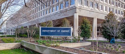 James V Forrestal building in Washington, the headquarters of the Department of Energy. (USGS)