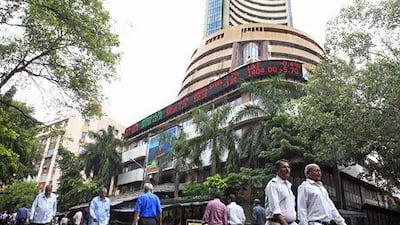 The Bombay Stock Exchange building. Subhash Sharma for The National