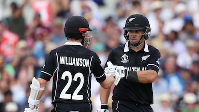 Ross Taylor, right, has backed the credentials of Kane Williamson, left, to lead New Zealand as they prepare to face England. Reuters