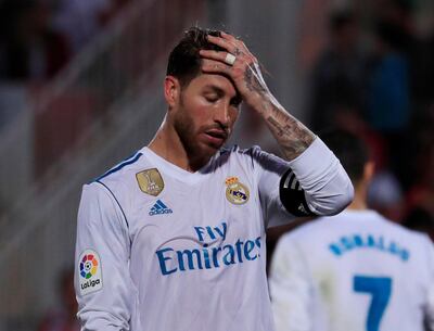 Real Madrid captain Sergio Ramos. Juan Medina / Reuters