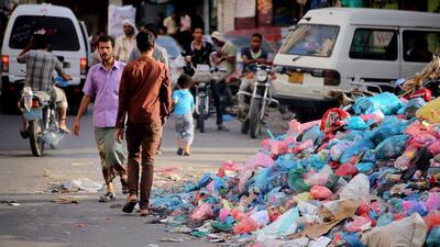 For months now, rubbish has been piling up in Lebanon’s cities. Ahmad Al Basha / AFP