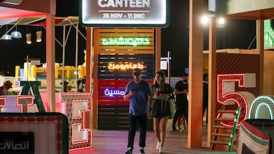 Beachside dining pop-up Etisalat Beach Canteen returns to Jumeirah Beach, showcasing a mix of international and home-grown brands. All photos: Khushnum Bhandari / The National