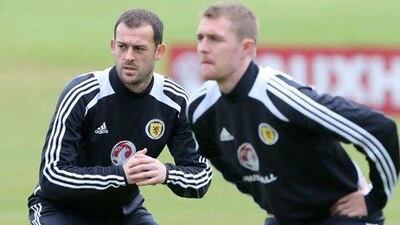Scotland coach has Steven Fletcher, left, and captain Darren Fletcher at his disposal.