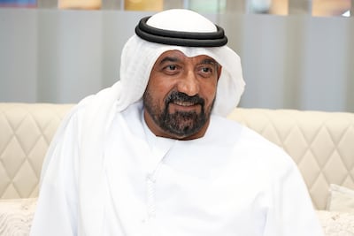 Sheikh Ahmed bin Saeed, chairman of Diez. Pawan Singh / The National
