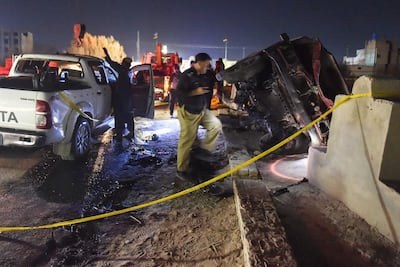The blast took place in the car park of a stadium in the provincial capital Quetta. AFP
