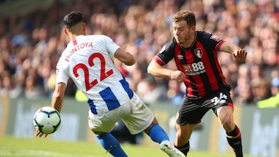 Left midfield: Ryan Fraser (Bournemouth) – Another goal and another assist as he was arguably Bournemouth’s outstanding attacker in the demolition of Brighton. Getty Images