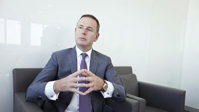 Tony Douglas is to leave Abu Dhabi Airports Company. Micaela Colace for The National