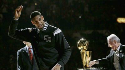 Tim Duncan. Eric Gay / AP Photo