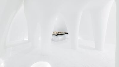 Ginnungagap by Noel Picaper, Louis Lair de la Motte and Marion Jamault features an Arctic landscape.