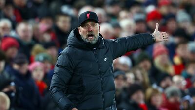 Liverpool manager Jurgen Klopp. Getty