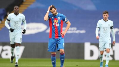 Luka Milivojevic – 6. The pick of the Palace midfielders through effort and attitude alone, but really it was a tough day for the Serb and his team. AFP