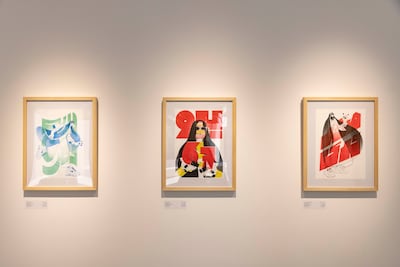 Khali Balak Men Riso brings together artists and designers who have engaged with risographs through workshops and personal practices. Antonie Robertson / The National