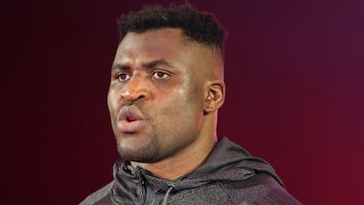 Francis Ngannou was released by the PFL last week. Chris Whiteoak / The National