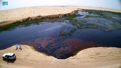 Visitors need a four-wheel drive to access the lake. SPA