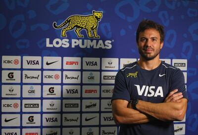 Juan Martin Hernandez is pictured during Argentina Media Access at The Lensbury on November 6 in Teddington, England. Andrew Redington / Getty Images
