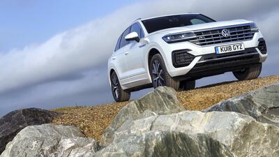The Volkswagen Touareg won the Midsize SUV award. Courtesy Volkswagen