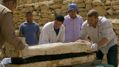 ‘Secrets of The Saqqara Tomb’ follows an exciting 2018 archaeological expedition in Egypt. Courtesy Netflix