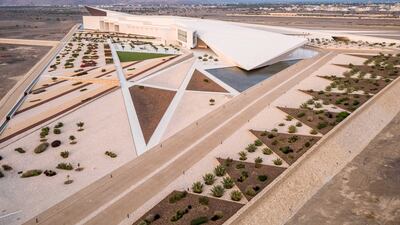 The museum was inspired by Al Hajar Mountains in Oman and located in one of the oldest cities in the country, Nizwa. Photo: Sami Khamis Sanjor Al Qawal