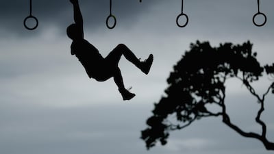 Competitors during the 2017 Tough Mudder South West at the Badminton Estate in Cirencester, England. Naomi Baker / Getty Images