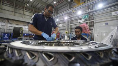 A further 700 jobs are expected to be created by expanding into a full-service shop at the Nibras park when it is fully operational. Ravindranath K / The National