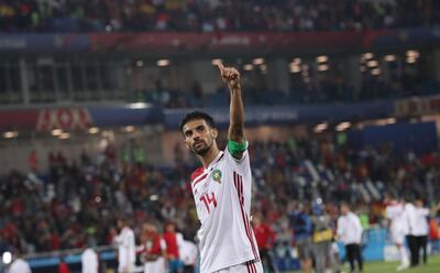 Former Al Jazira midfielder Mbark Boussoufa impressed for Morocco. Martin Divisek / EPA