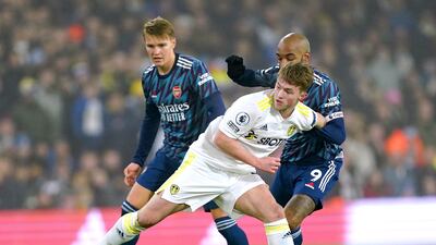 Martin Odegaard – 8 The Norwegian enjoyed playing in an advanced role and he threaded through some great passes to set up Partey and Lacazette. He had one shot from the edge of the box which was easily collected by Meslierm but he was a constant thorn in the Leeds’ defence. PA