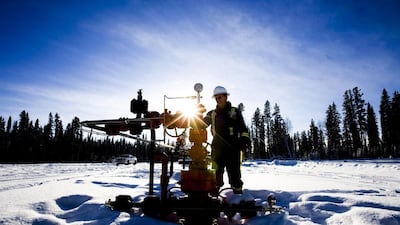 Taqa let go of 162 people from its North America business this year. Above, a Taqa staff in Alberta, Canada.