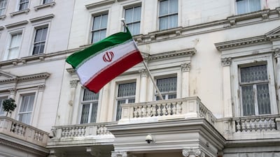 The Iranian embassy in London. Getty Images