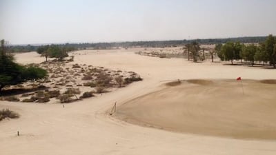 Al Ghazal Golf Club, an 18-hole course adjacent to Abu Dhabi airport, is to shut from August 1. John Dennehy / The National