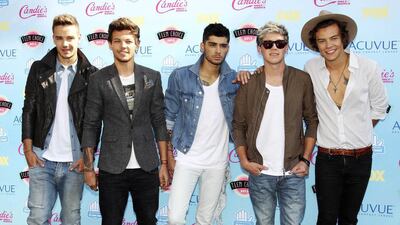 One Direction at the Teen Choice Awards last year. Fred Prouser / Reuters
