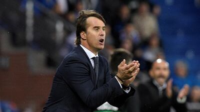 Real Madrid manager Julen Lopetegui. Reuters