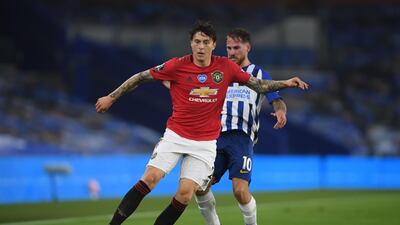 Victor Lindelof - 7: Awful at Brighton last season. Grew into this game. Fine. Will have far more challenging games. AFP