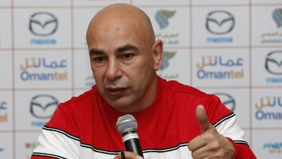 Hossam Hassan. Mohammed Mahjoub / AFP