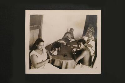 A dining table that has been in Madhumita Gupta’s family since the 1950s, catering to various generations.