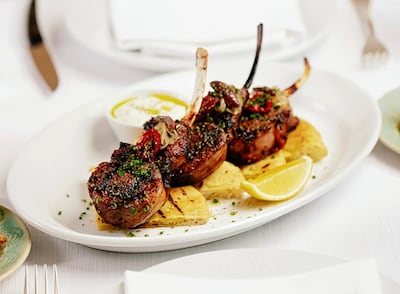 Catch of the day aside, Gaia serves a mean lamb cutlet with pita bread and tzatziki. Photo: Fundamental Hospitality